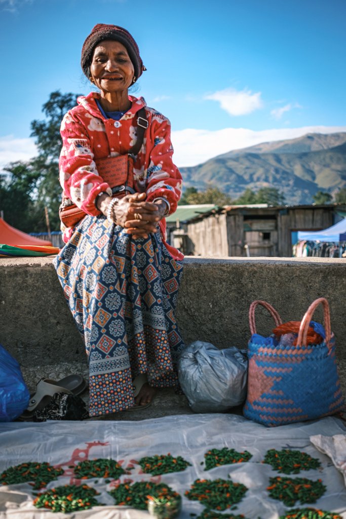 Turgaus prekiautojai.