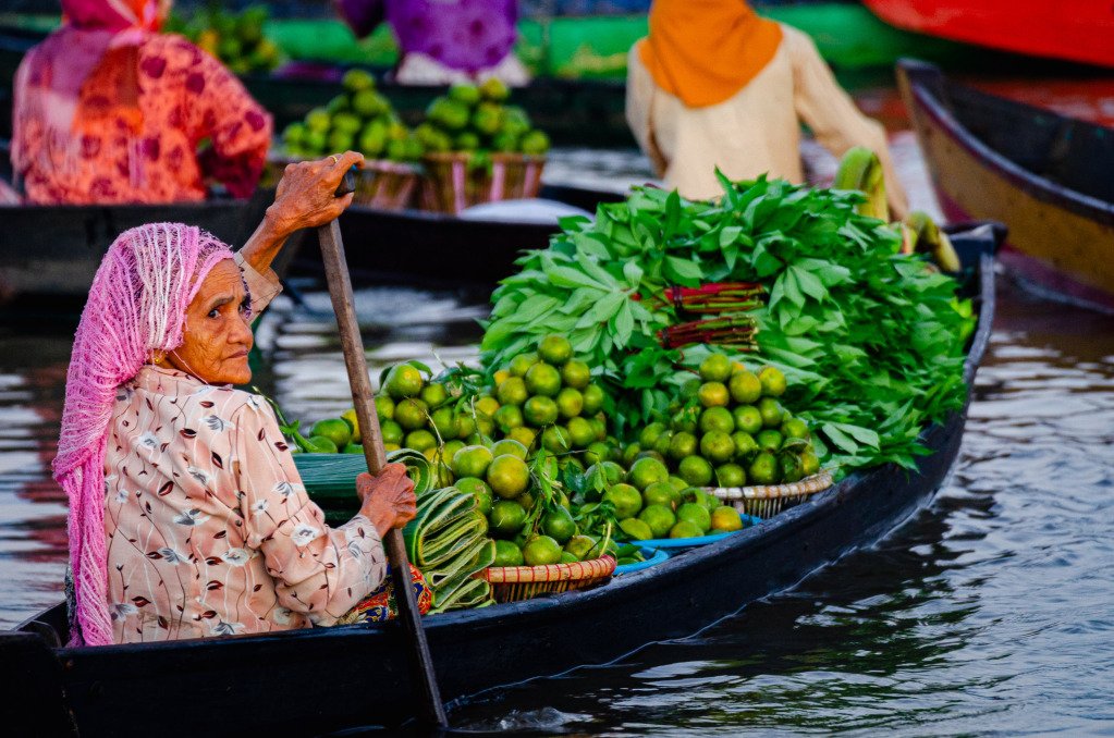 Banjarmasin, Borneo, Indonezija 2015 m.