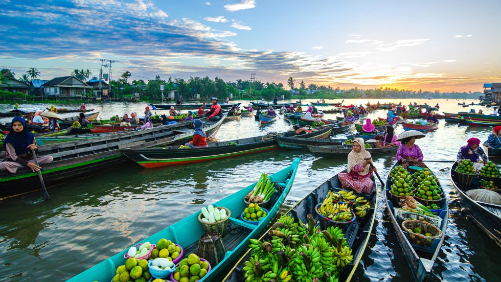 Ant vandens, Borneo Indonezija